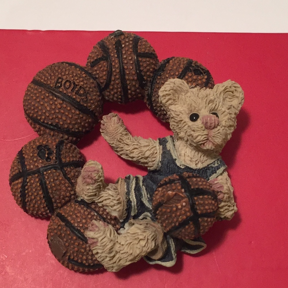 vintage basketball brooch women's Boyds Bear